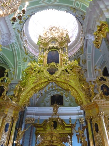 Catedral de Pedro e Paulo - cúpula do altar principal - São Petersburgo
