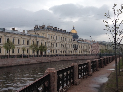 Rio Moika - nas proximidades do Palácio Yussupov - São Petersburgo