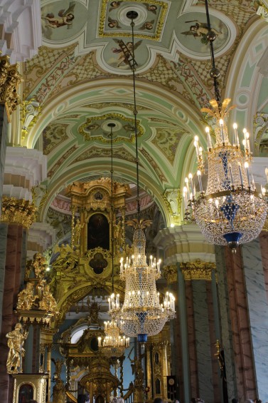 Catedral de Pedro e Paulo - nave - São Petersburgo