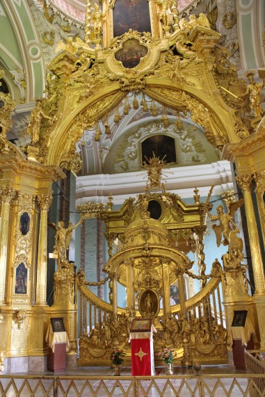 Catedral de Pedro e Paulo - altar principal - São Petersburgo